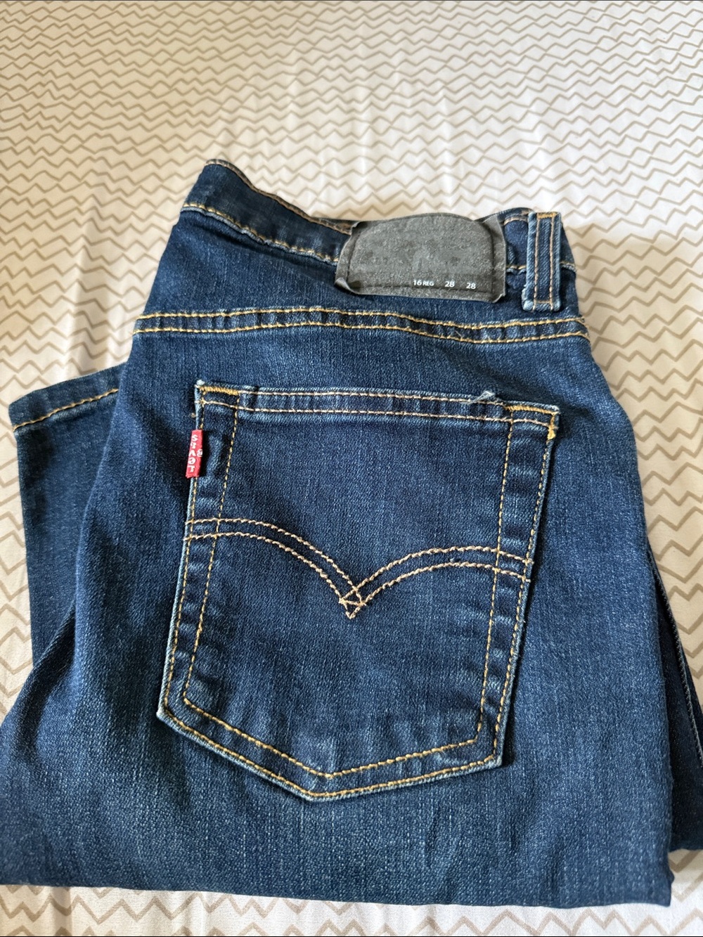 Levi's Women's Dark Blue Bootcut Jeans